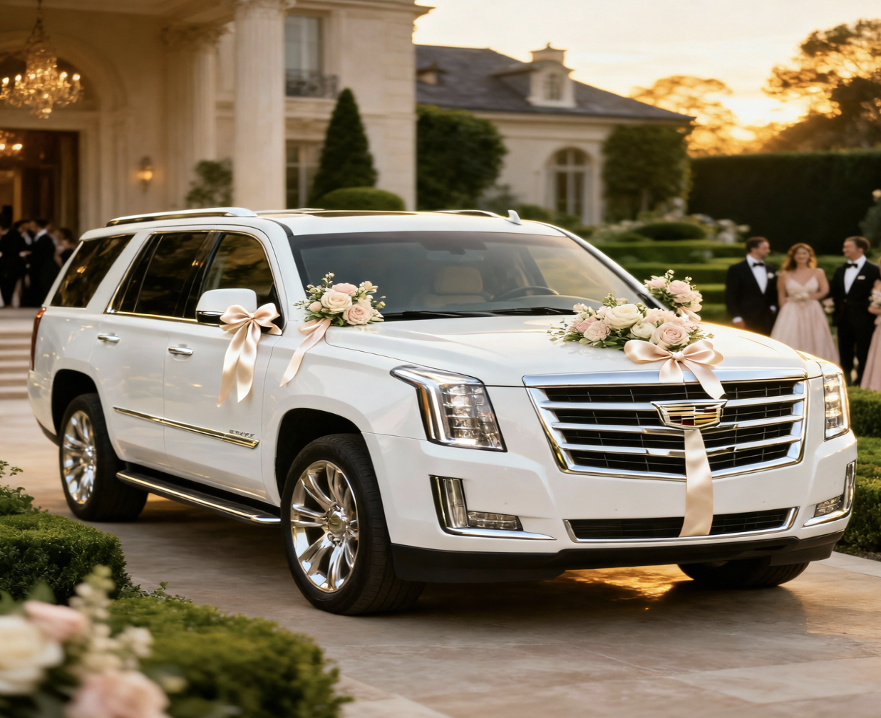 Alt text- SUV car for wedding day